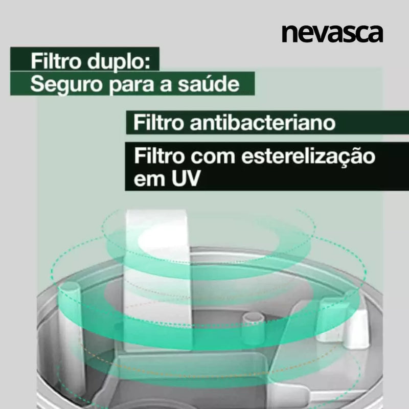 Difusor e Umidificador de Ar - Efeito Antigravidade