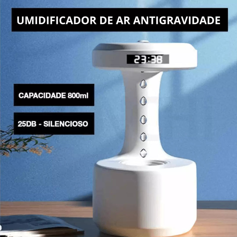 Difusor e Umidificador de Ar - Efeito Antigravidade