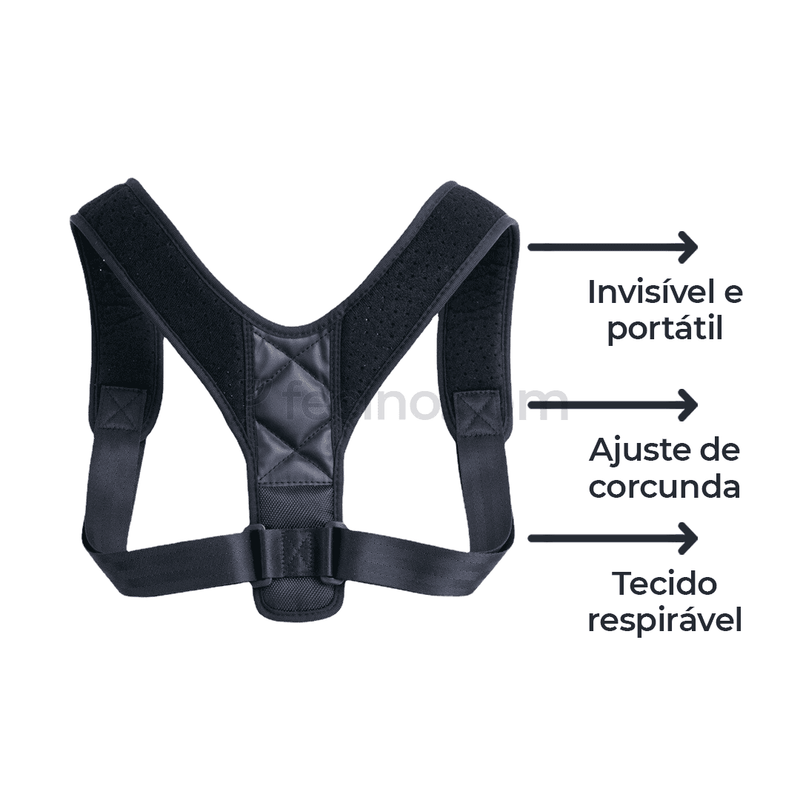 Ergonom® - Corretor Postural Alinha Coluna - Compre 1 Leve 2