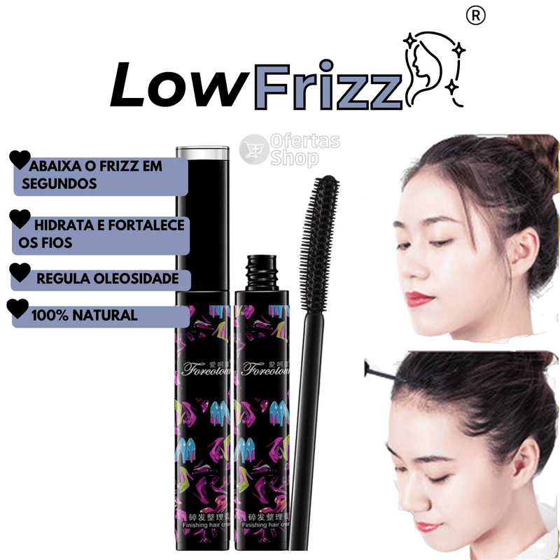 Low Frizz®- Modelador de fios, acaba com o frizz e fortalece os fios [FRETE GRÁTIS]